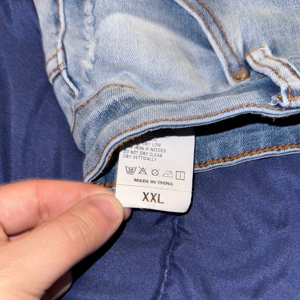 Distressed Denim Shorts - Picture 5 of 5